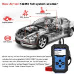 Konnwei KW350 escàner diagnòstic del sistema complet per a VW Audi Seat Skoda