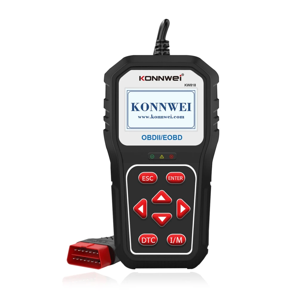 KONNWEI KW818 escàner OBD2: lector de codis OBDII per a cotxes des de 1996