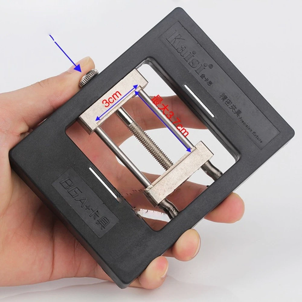 Base magnética y accesorios del kit KS-1200 para reparación de placas móviles
