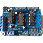 L293d Arduino Shield driver per a control i expansió de motors DC i stepper