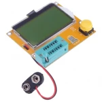 LCR-T4 Tester per a transistor, condensadors, ESR, inductància i resistència