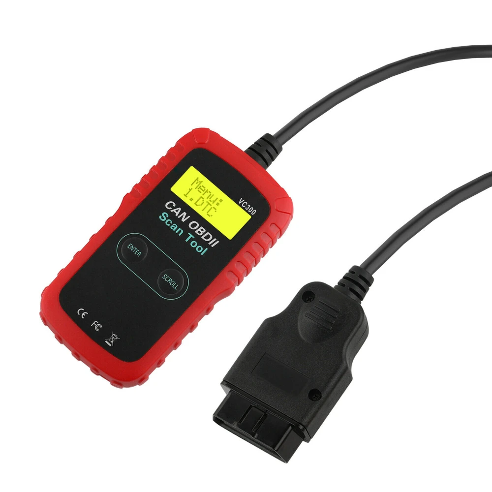 Lector de codis OBD2 VC300 Viecar per a diagnòstic i escaneig de motor