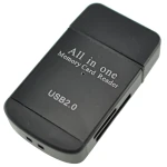 Lector de targetes de memòria USB 2.0 tot en un per a Micro SD, MMC, SDHC, TF i M2