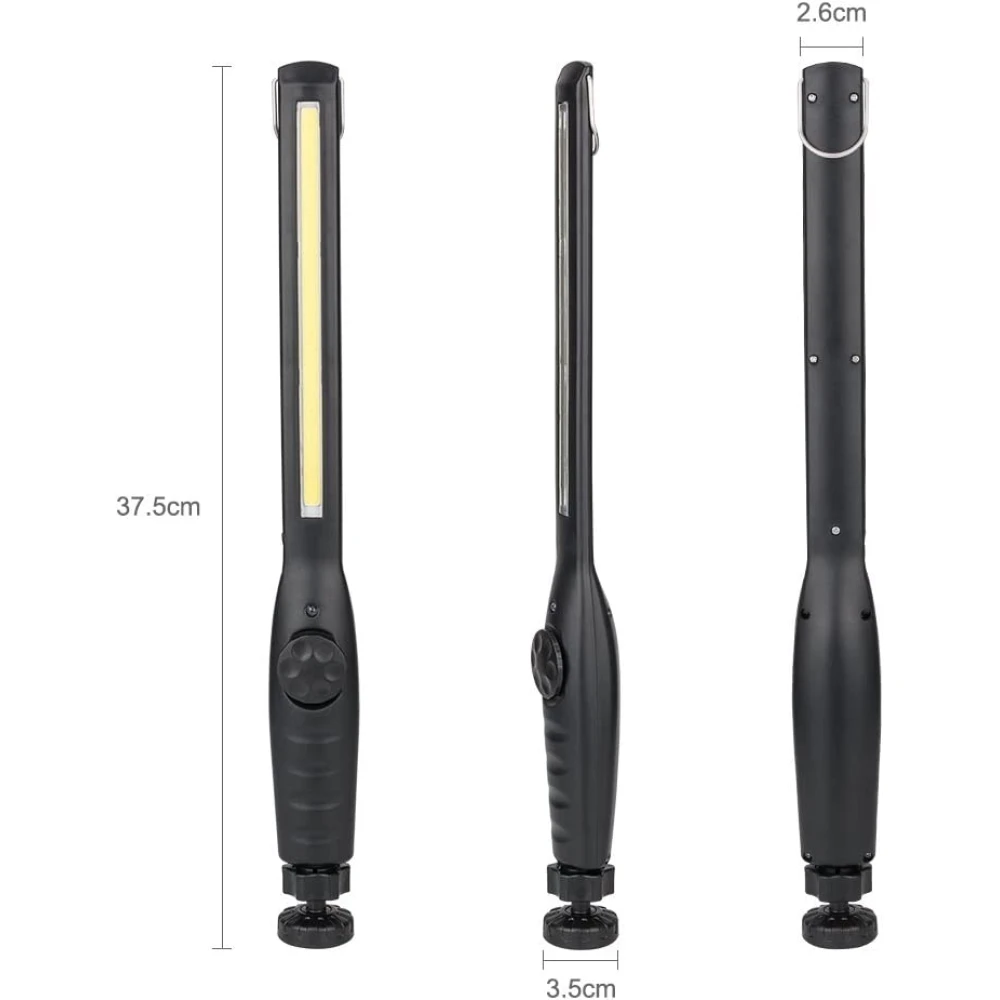 Linterna portátil LED con 4 modos de brillo para inspección y emergencias