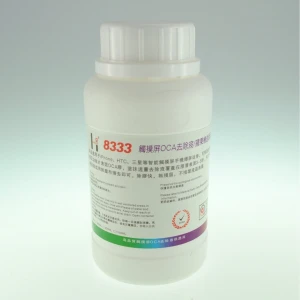 Líquid netejador cola OCA 8333 de 250 ml per a reparació de pantalles LCD