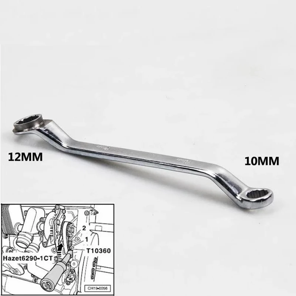 Clau politja bomba d'aigua T10360 12mm compatible amb motor Volkswagen Audi EA888