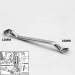 Clau politja bomba d'aigua T10360 12mm compatible amb motor Volkswagen Audi EA888