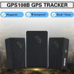 Localitzador GPS bateria llarga per a cotxe TK108B amb alarma SOS i base magnètica