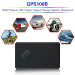 Localitzador GPS bateria llarga per a cotxe TK108B amb alarma SOS i base magnètica