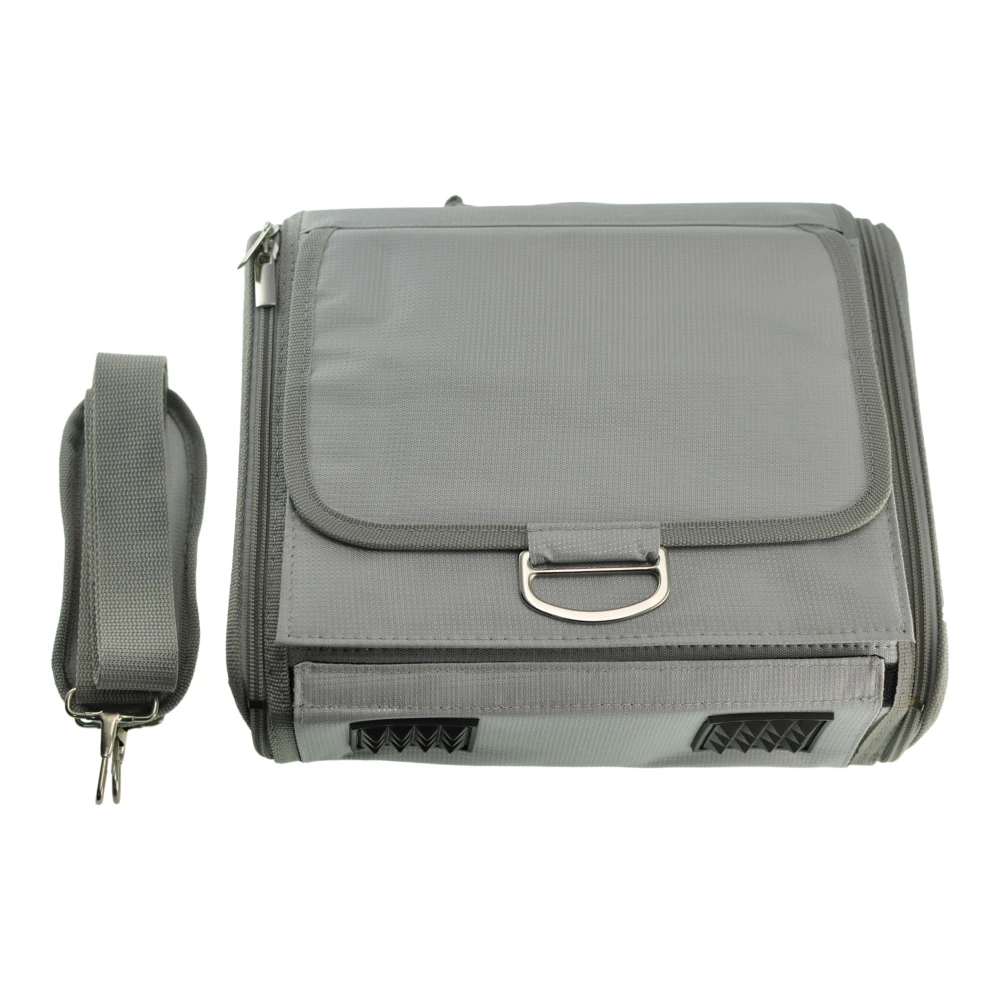 Maleta negra para Nintendo Wii con espacio para consola y accesorios