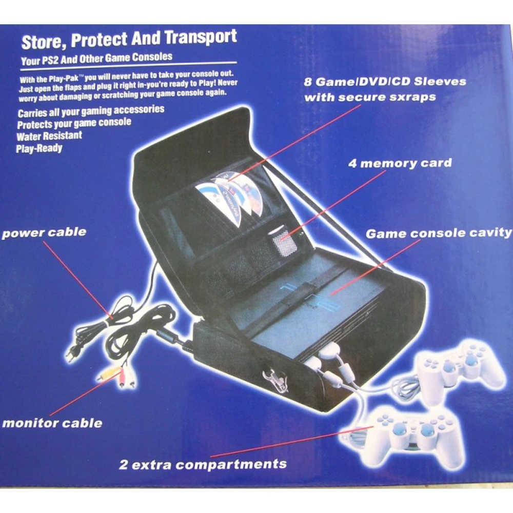 Maleta de transport per a Playstation 2 - Porta la teva consola amb seguretat