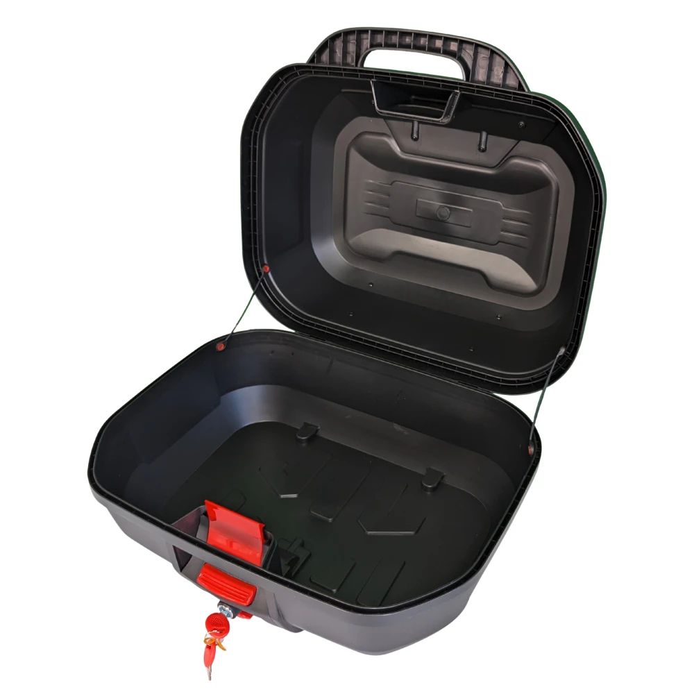 Maleta portacasco moto 47L - Bagul universal desmuntable amb pany i respatller