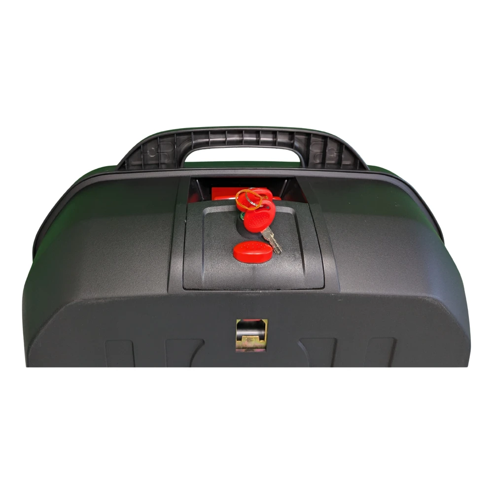 Maleta portacasco moto 47L - Bagul universal desmuntable amb pany i respatller