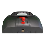 Maleta portacasco moto 47L - Bagul universal desmuntable amb pany i respatller