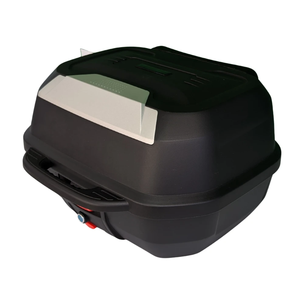 Maleta portacasco moto 47L - Bagul universal desmuntable amb pany i respatller