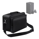 Maletí de viatge per a Xbox Series X amb funda protectora i espai per a accessoris