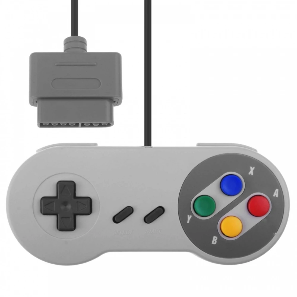 Mando compatible Nintendo SNES - Gamepad SFC per a Super Famicom i Super NES