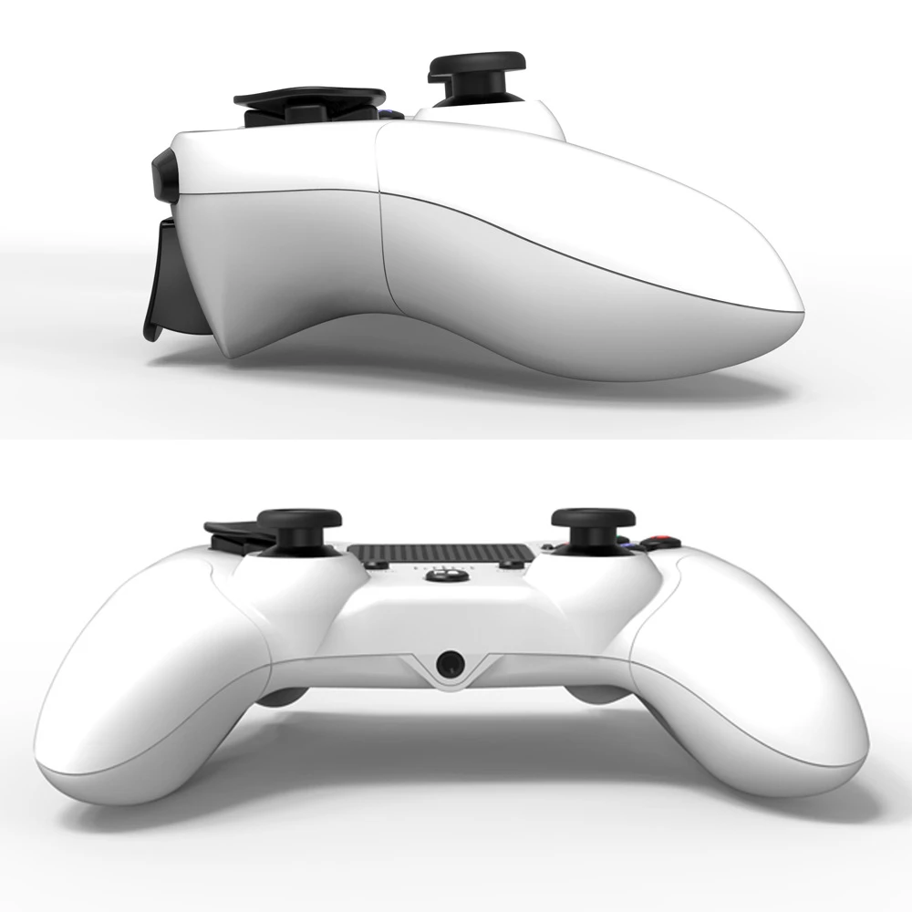 Comandament compatible PS4 blanc sense fil DoubleShock 4