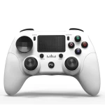 Comandament compatible PS4 blanc sense fil DoubleShock 4