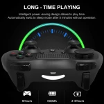 Comandament compatible PS4 blanc sense fil DoubleShock 4