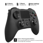 Comandament compatible PS4 blanc sense fil DoubleShock 4