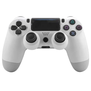 Comandament compatible PS4 sense fil blanc DoubleShock 4 per a Playstation 4