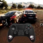Comandament compatible PS4 sense fil negre DoubleShock 4