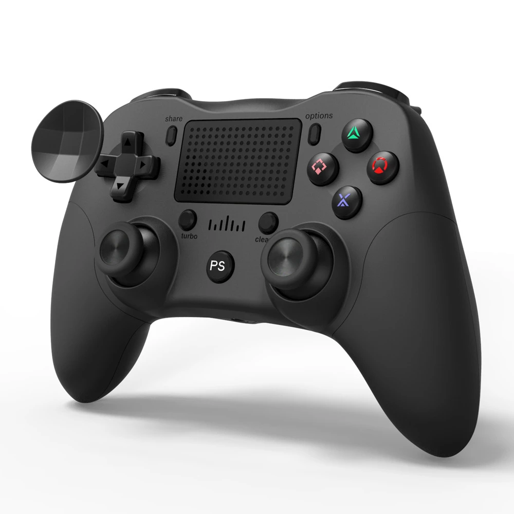 Comandament compatible PS4 sense fil negre DoubleShock 4