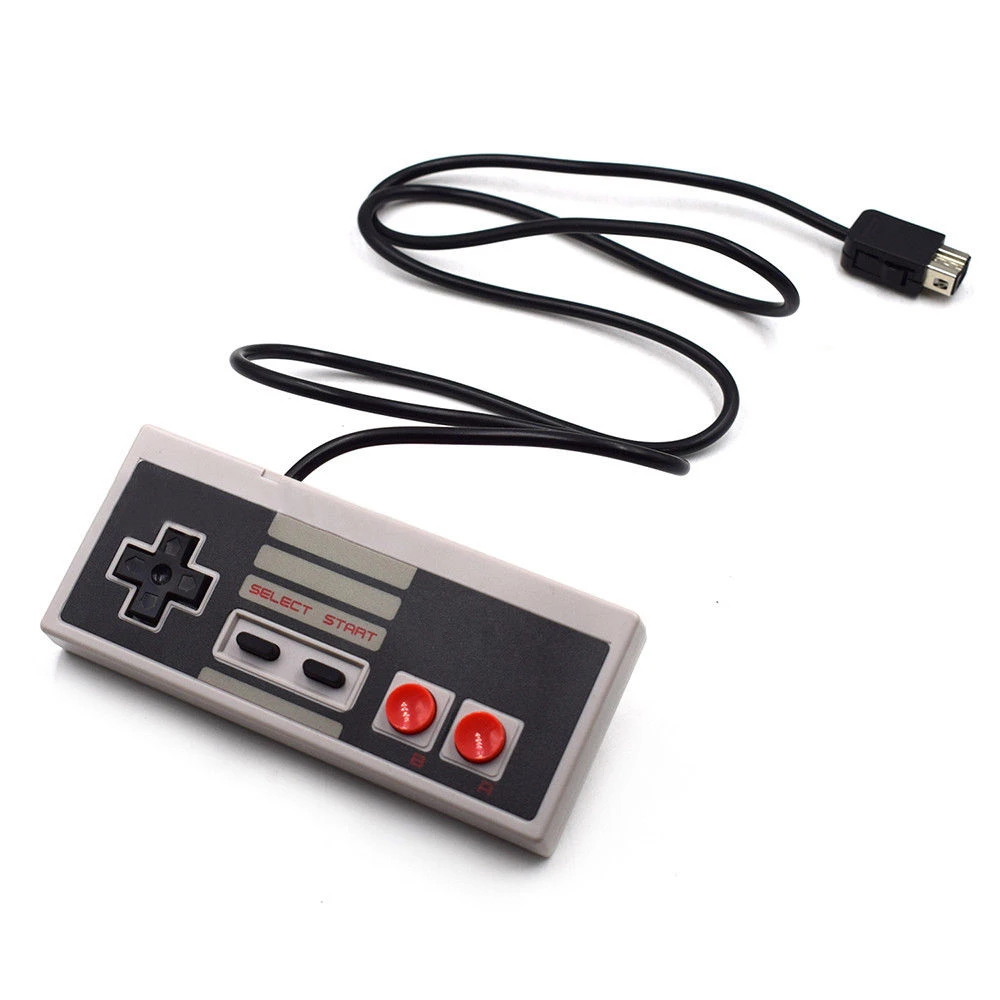 Comandament amb cable compatible amb Nintendo Mini NES Classic Edition