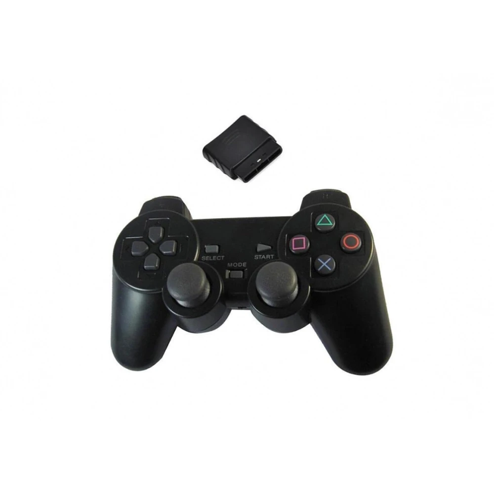 Comand inalàmbric per a PS2 amb tecnologia RF 2.4GHz i vibració