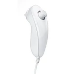 Nunchuck Wii compatible blanc per a un control precís i còmode