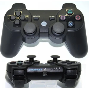 Comand replica Dual Shock 3 Sixaxis negre PS3 Bluetooth