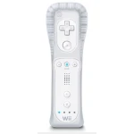 Comandament Wii compatible amb Motion Plus incorporat en color blanc
