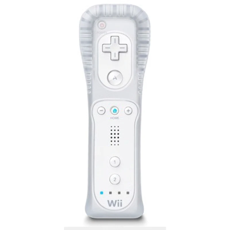 Comandament Wii compatible amb Motion Plus incorporat en color blanc