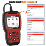 Escàner de diagnosi Ancel AS500 OBD2 per a vehicles