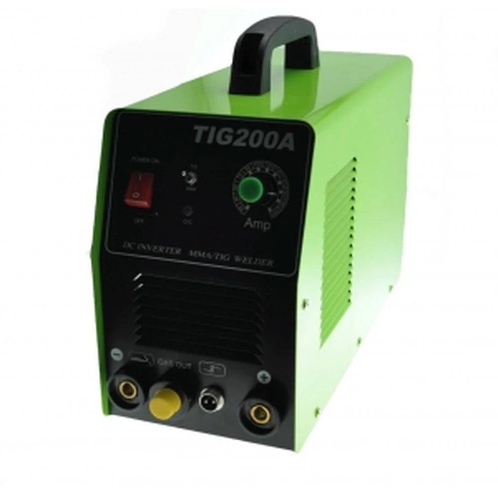 Màquina de soldadura DC TIG Inverter TIG-200 amb MMA per a treballs professionals