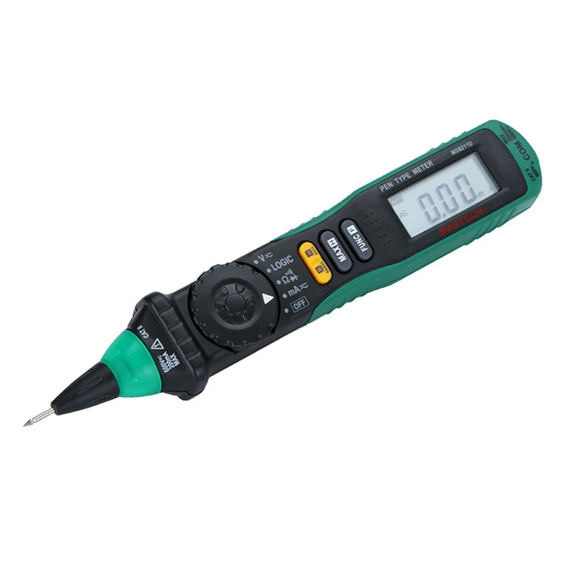 Mastech MS8211D multímetre digital tipus llapis LCD AC/DC compacte i precís