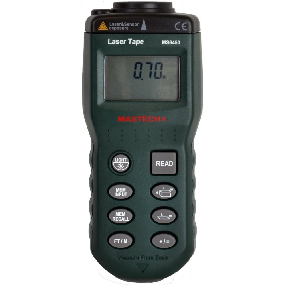 Mesurador de distàncies per ultrasons Mastech MS6450 amb làser
