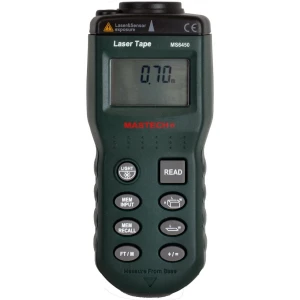Mesurador de distàncies per ultrasons Mastech MS6450 amb làser