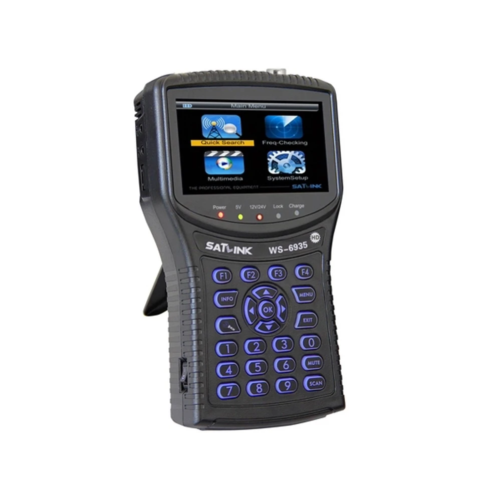 Mesurador de senyal digital terrestre WS6935 DVB-T2 d’alta definició per a professionals