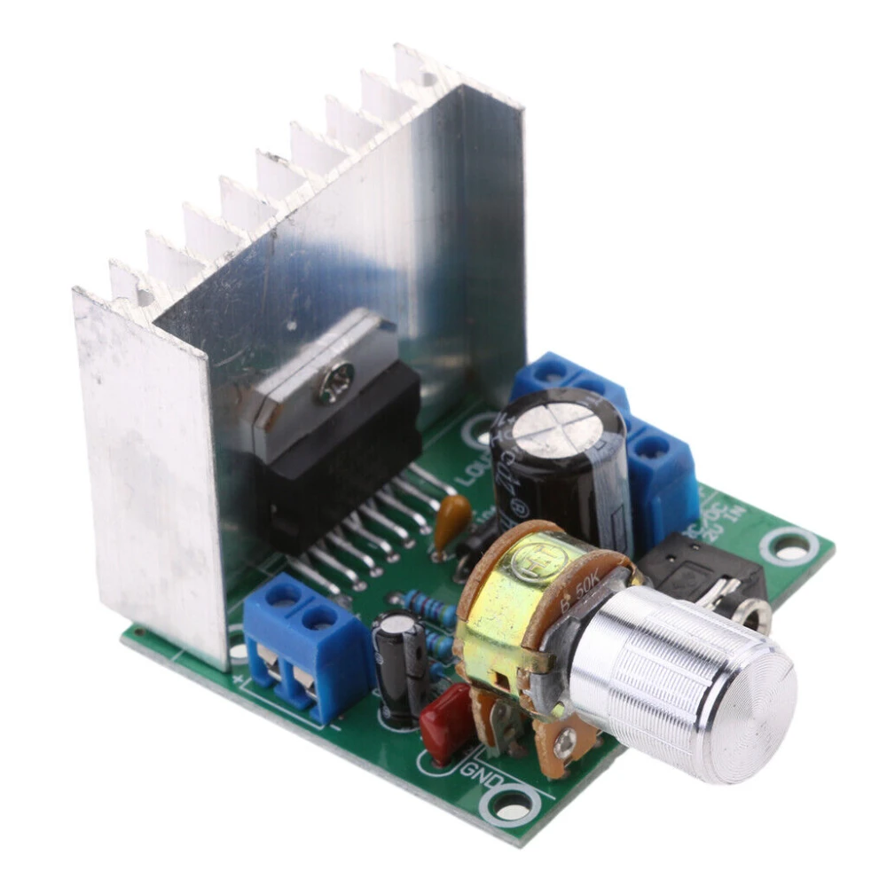 Mòdul amplificador TDA7297 2x15W de doble canal per a àudio estèreo digital