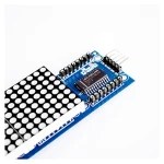 Vista lateral del módulo matriz de puntos 8x8 MAX7219 para Raspberry Pi
