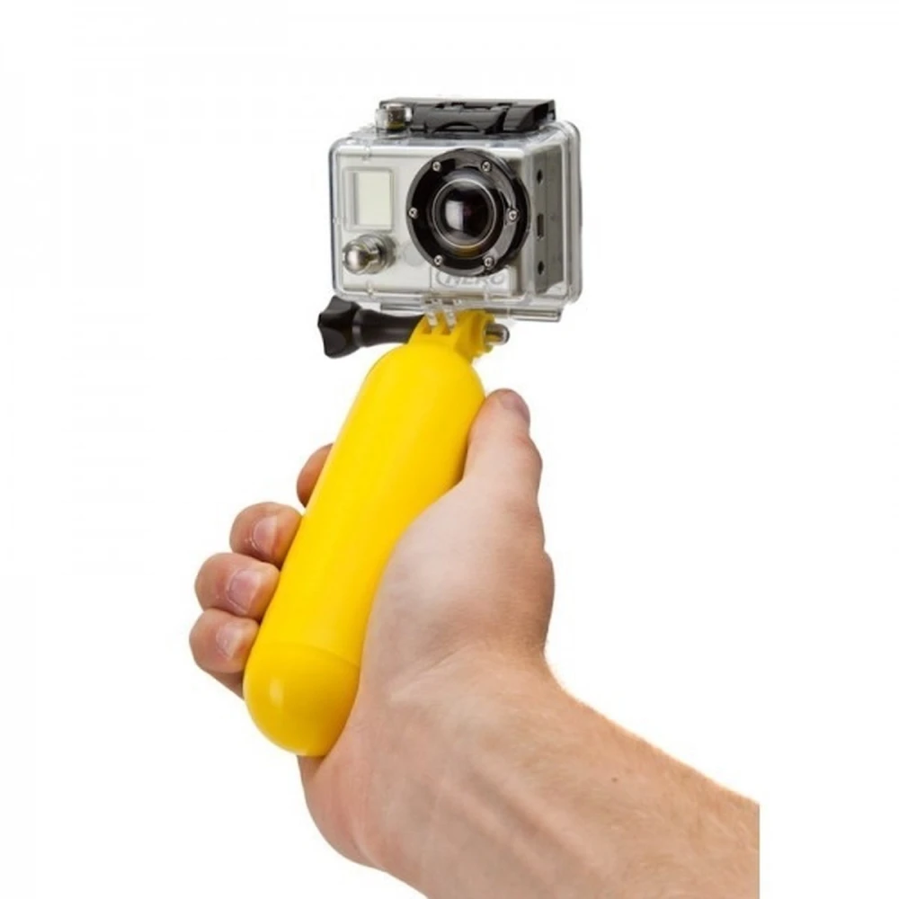 Monopod flotant aquàtic groc per a GoPro 1/2/3 i SJ4000