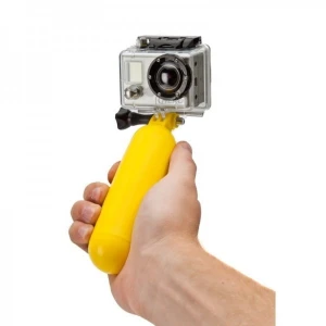 XQ Monopod flotant aquàtic groc per a GoPro 1/2/3 i SJ4000