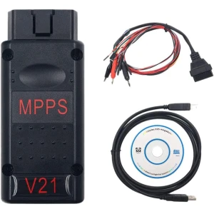 MPPS V21 eina de programació de xips Main + Tricore + Multiboot amb cable
