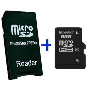 Adaptador MS Pro Duo MicroSD 32GB per a PSP