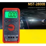 MST-2800B Multímetre Digital Intel·ligent amb Pantalla LCD Gran per a Automoció