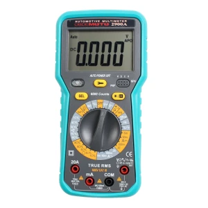 Multímetre digital automotriu intel·ligent OBDEMOTO 2900A amb mesurador de temperatura i velocitat rotacional