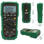 Multímetro digital Mastech MS8150A con frecuencia y capacímetro CAT3 CAT4