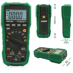 Multímetro digital Mastech MS8150A con frecuencia y capacímetro CAT3 CAT4